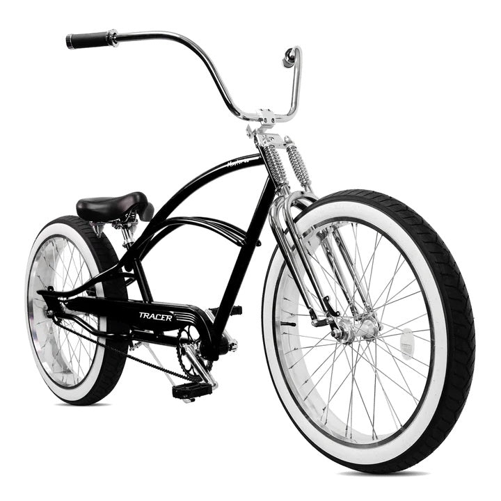 Performer Tracer MASTER DS DUAL SPRINGER 26" Chopper Stretch Fat Tire Beach Cruiser Bike