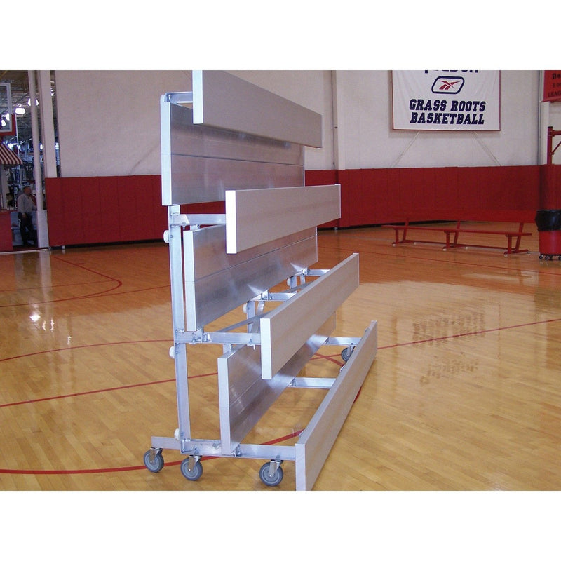 Trigon Sports 2 ROW 15' Deluxe Tip-n-Roll Bleacher BL215TRD