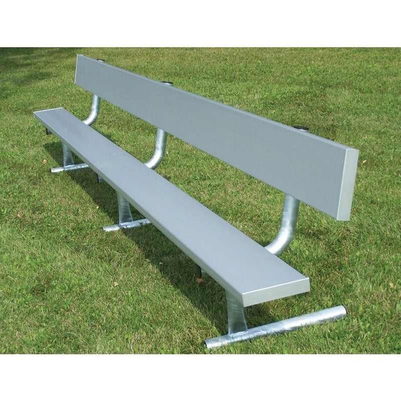 Trigon Sports 8 ft. Portable Team Bench with Back PB08PB