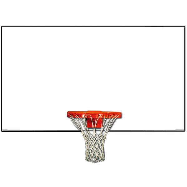 Trigon Sports Steel Rectangular White Backboard BBSRW