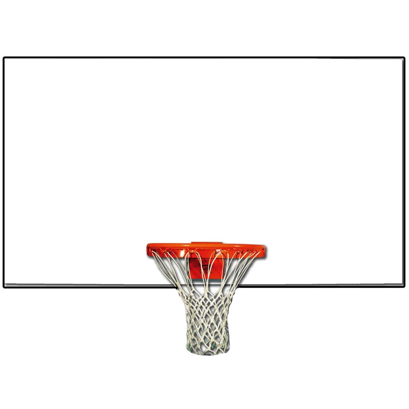 Trigon Sports Steel Rectangular White Backboard BBSRW