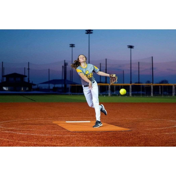 True Pitch Fastpitch Softball Pitching Mat - Portable