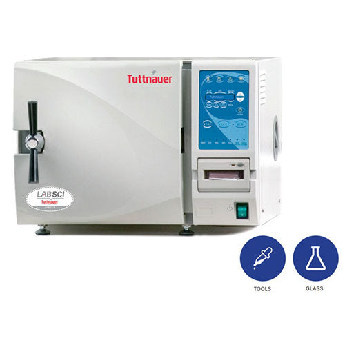 Tuttnauer LABSCI 10 Electronic Benchtop Autoclave - TTN-LABSCI-10