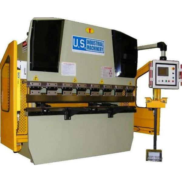 U.S. Industrial Machinery Hydraulic Press Brake, 125 TON x 10’, with Graphic CNC - USHB125-10CNC