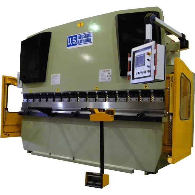 U.S. Industrial Machinery Hydraulic Press Brake, 155 Ton x 10’, with Graphic CNC - USHB155-10CNC