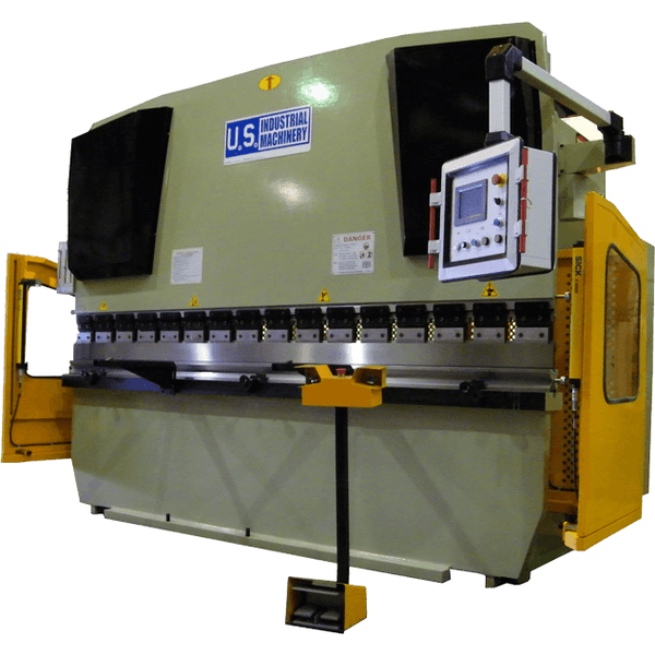 U.S. Industrial Machinery Hydraulic Press Brake, 88 TON x 10’, with Graphic CNC- USHB88-10CNC