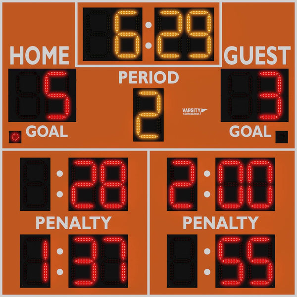 Varsity Scoreboards Hockey/Lacrosse Indoor Scoreboard 1240