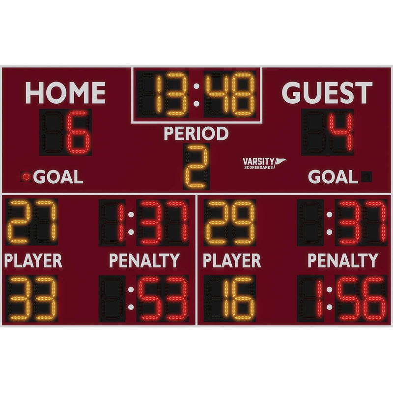 Varsity Scoreboards Hockey/Lacrosse Indoor Scoreboard 1250