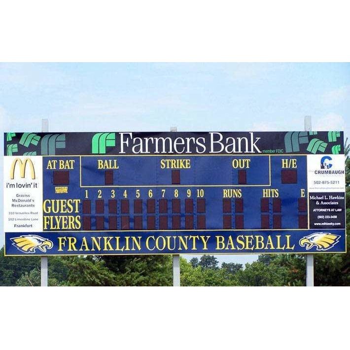 Varsity Scoreboards Baseball/Softball Scoreboard 3328