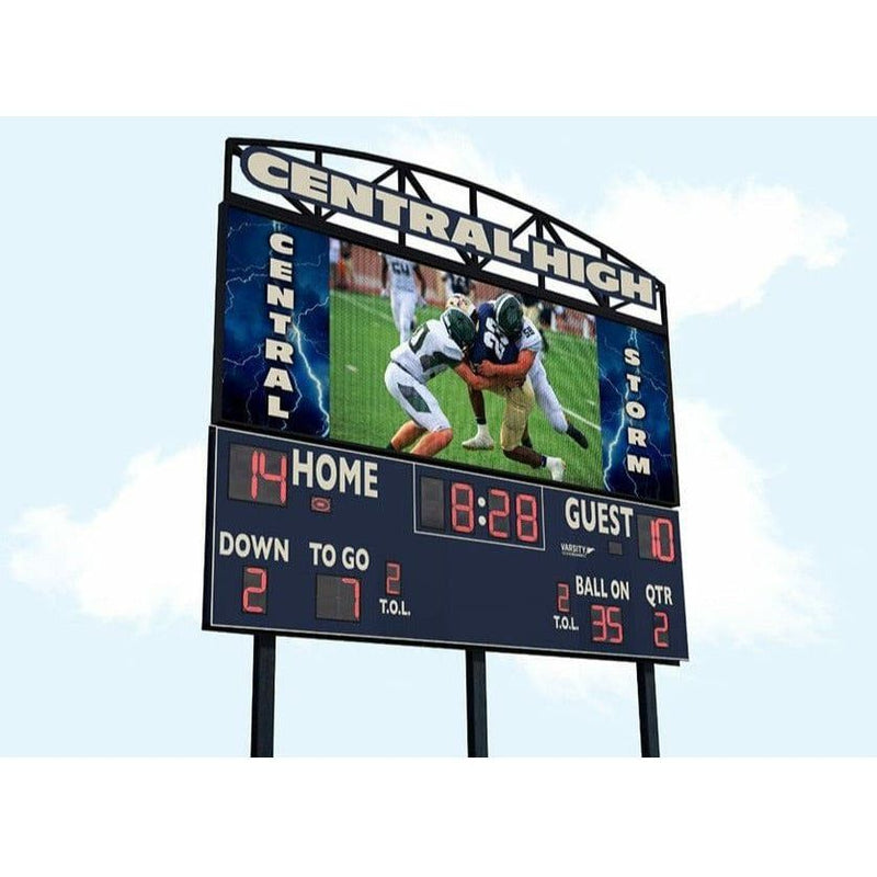 Varsity Scoreboards Outdoor LED Video Display Boards 12'x6'