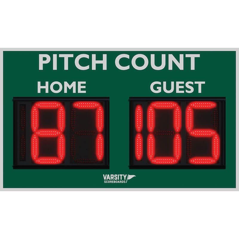 Varsity Scoreboards Baseball Pitch Count Scoreboard PCD3