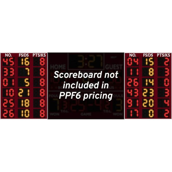 Varsity Scoreboards Indoor Player-Points-Fouls Panels PPF6