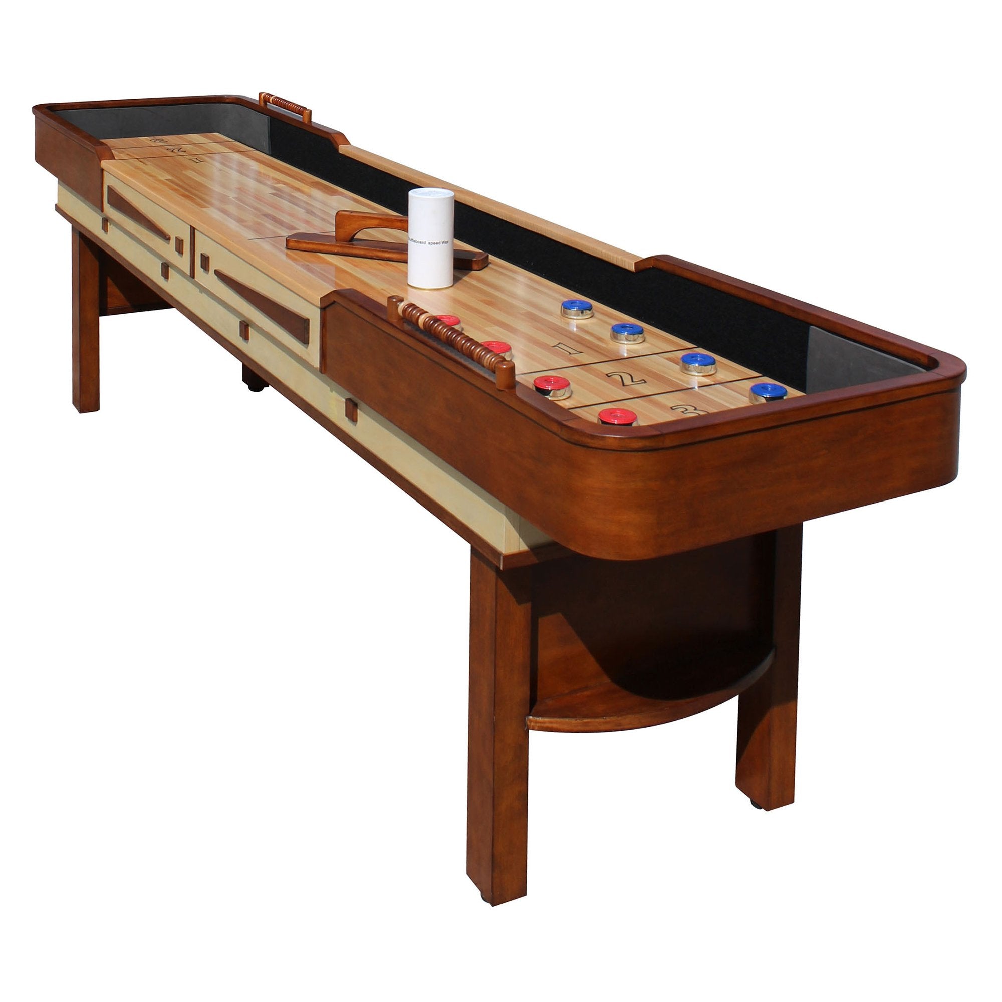 Hathaway Merlot 9ft Shuffleboard Table - BG1305