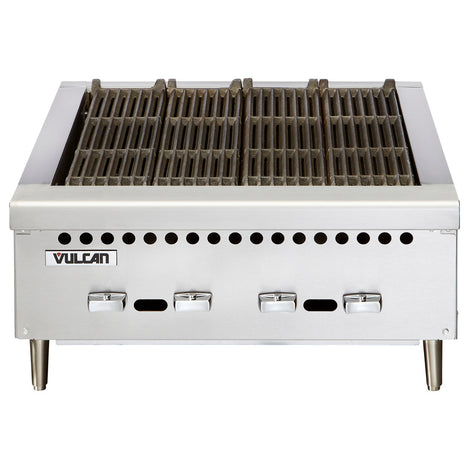 Vulcan Restaurant Series 25” Radiant Gas Charbroiler - 58,000 BTU - VCRB25