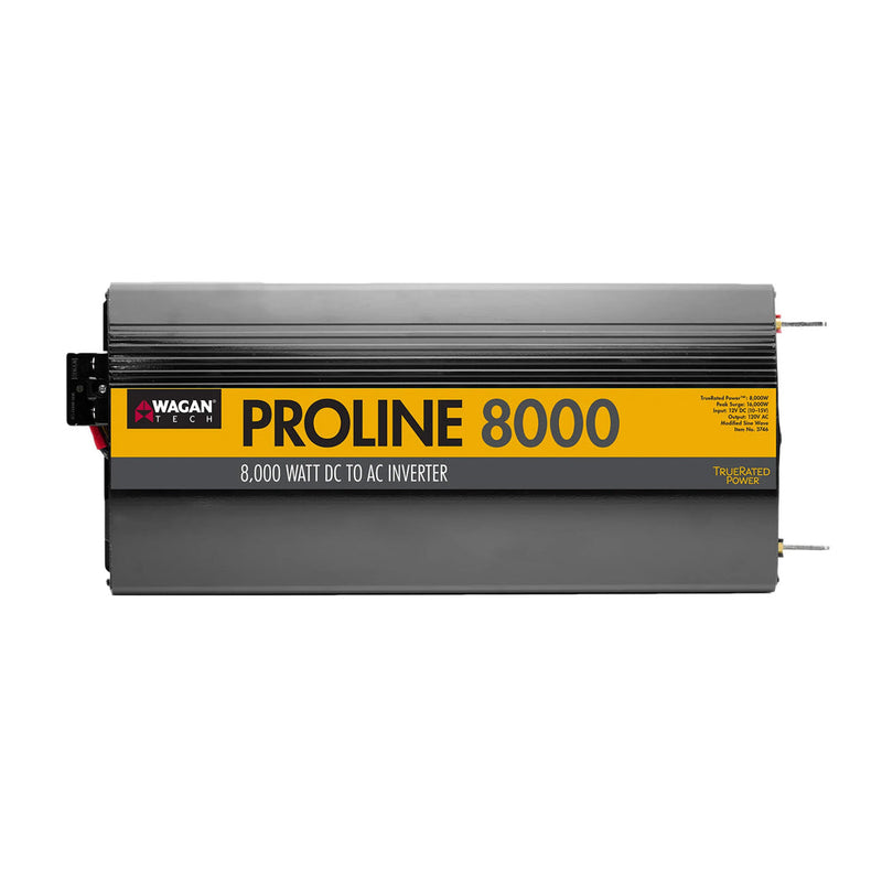 Wagan Tech Proline 8000 Watt 12 Volt Power Inverter - EL3746