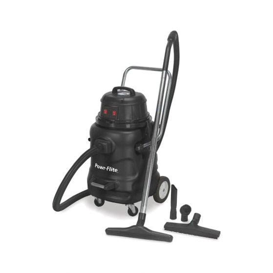 Powr Flite Wet Dry Vacuum, Shop Vac, 20 Gallon, 114CFM, 1.6HP Motor, With Tool Kit - PF56