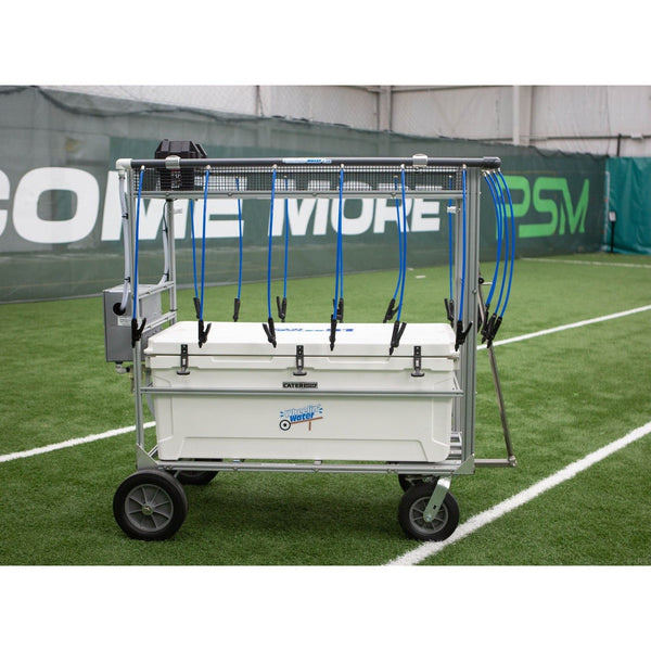 Wheelin Water Team Cooler 51 51 Gallon Cooler Water Hydration Cart - WTM51-16