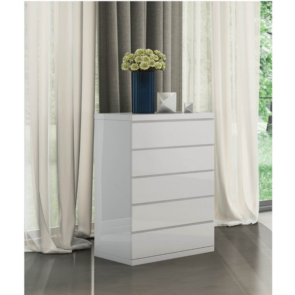 Whiteline Mods - White Anna Chest of Drawers - CD1207