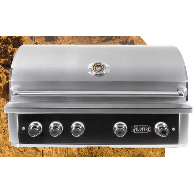 Wildfire Ranch PRO 42" Built-In Gas Grill 304 SS - LP - Backyard Provider