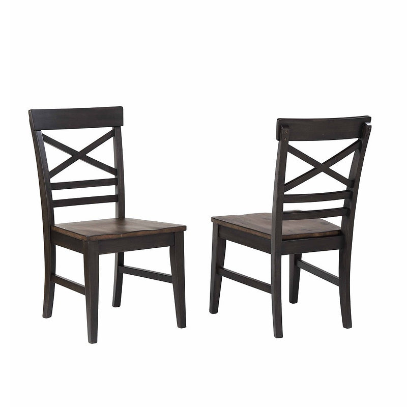 ECI Furniture Gettysburg X Back Arm Chair Set of 2 - EC-1475-05-A2