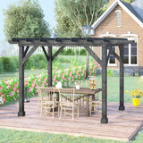 Outsunny Outdoor 12' x 10' Pergola Gazebo - 84C-284V01