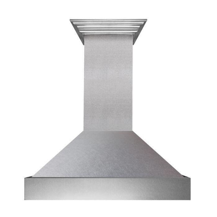 ZLINE 48 in. DuraSnow® Stainless Steel Range Hood with DuraSnow® Shell, 8654SN-48 - Luxy Appliance