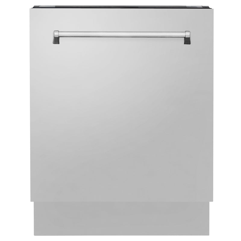 ZLINE Kitchen and Bath 36" Range, Range Hood, Microwave, Dishwasher & Refrigerator Appliance Package, 5KPR-RARH36-MWDWV - Luxy Appliance