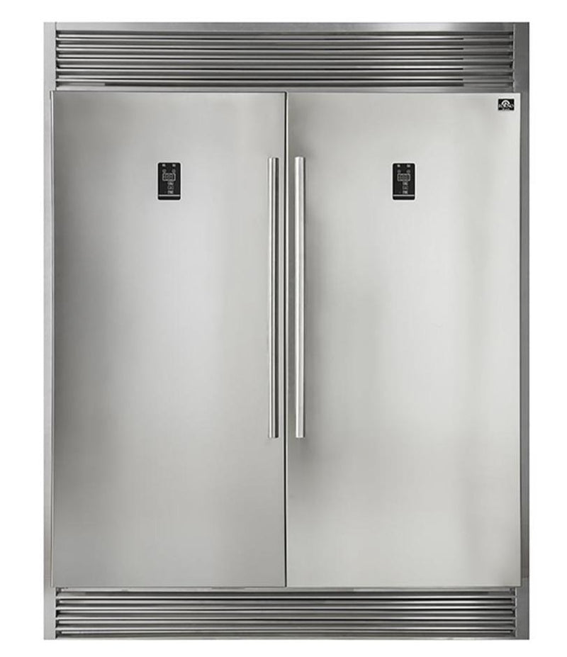 Forno Appliance Package - 48 Inch Gas Range, Dishwasher, 60 Inch Refrigerator, AP-FFSGS6244-48-5 - Luxy Appliance