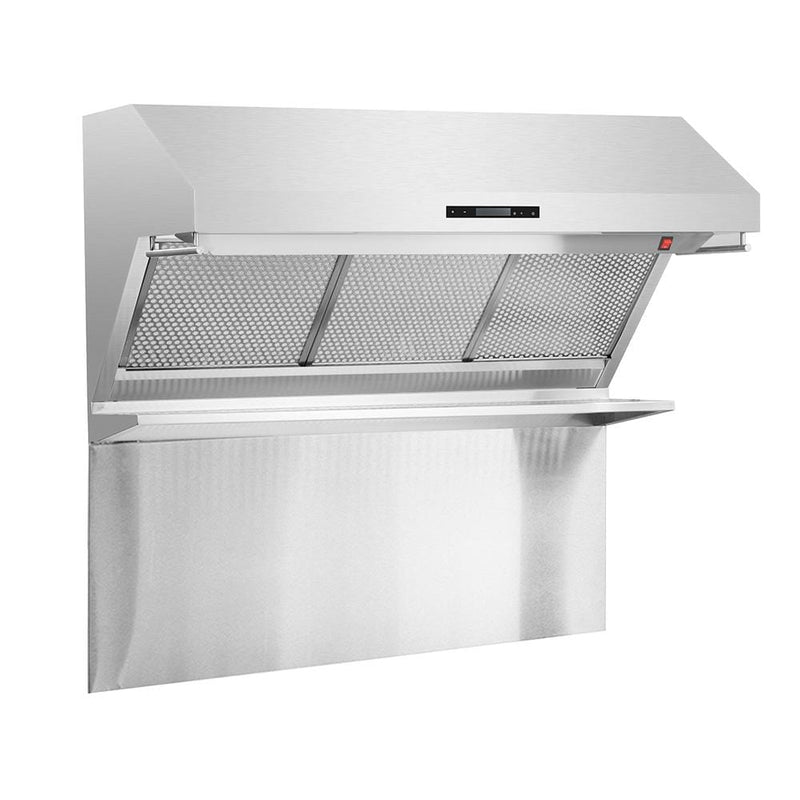 Forno Appliace Package - 48 Inch Gas Range, Wall Mount Range Hood, Refrigerator, Microwave Drawer, Dishwasher, AP-FFSGS6244-48-8 - Luxy Appliance