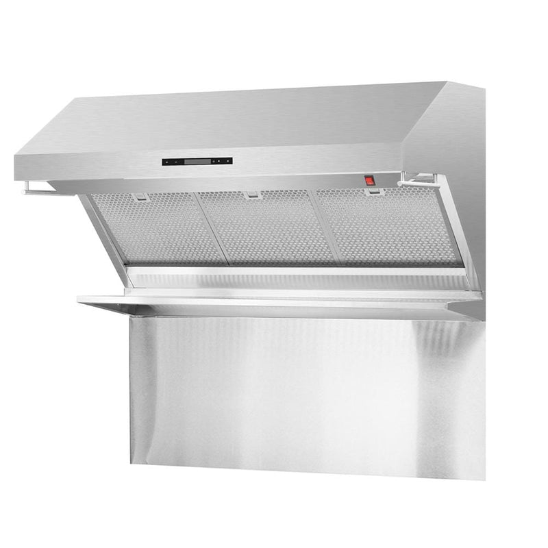 Forno Appliace Package - 48 Inch Gas Range, Wall Mount Range Hood, Refrigerator, Microwave Drawer, Dishwasher, AP-FFSGS6244-48-8 - Luxy Appliance