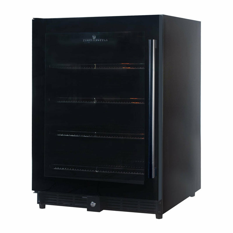 Kings Bottle 24'' Under Counter Beer Cooler Fridge Built In KBU-50BX - Luxy Appliance