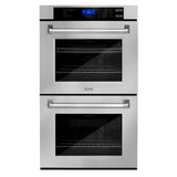 ZLINE 30 in. Professional Double Wall Oven in Stainless Steel with Self Cleaning, AWD-30 - Luxy Appliance