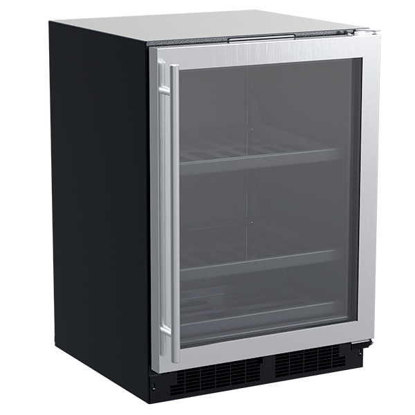 Marvel 24-IN BUILT-IN BEVERAGE CENTER WITH 3-IN-1 CONVERTIBLE SHELVES - MLBV224SG01A - Luxy Appliance