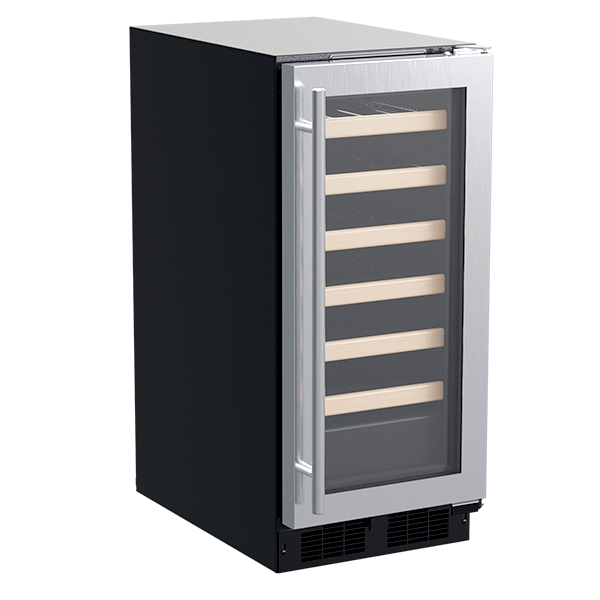 Marvel 15-IN BUILT-IN HIGH-EFFICIENCY SINGLE ZONE WINE REFRIGERATOR - MLWC215SG01A - Luxy Appliance