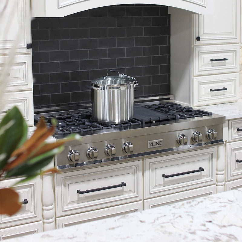 ZLINE 48 in. Rangetop with 7 Gas Burners, RT48 - Luxy Appliance