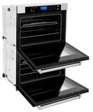 ZLINE 30 in. Professional Double Wall Oven in Stainless Steel with Self Cleaning, AWD-30 - Luxy Appliance